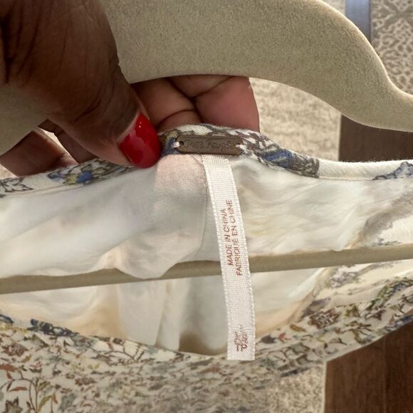 Free People Lucky Loosey Flowy Mini Dress XS - Picture 6 of 7